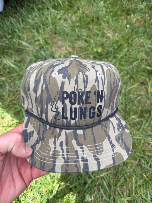 “Poke ‘n Lungs” Goat Rope Mossy Oak Bottomlands