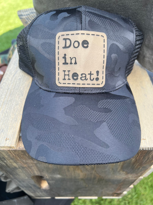 Doe in Heat-Ladies Ponytail Hat