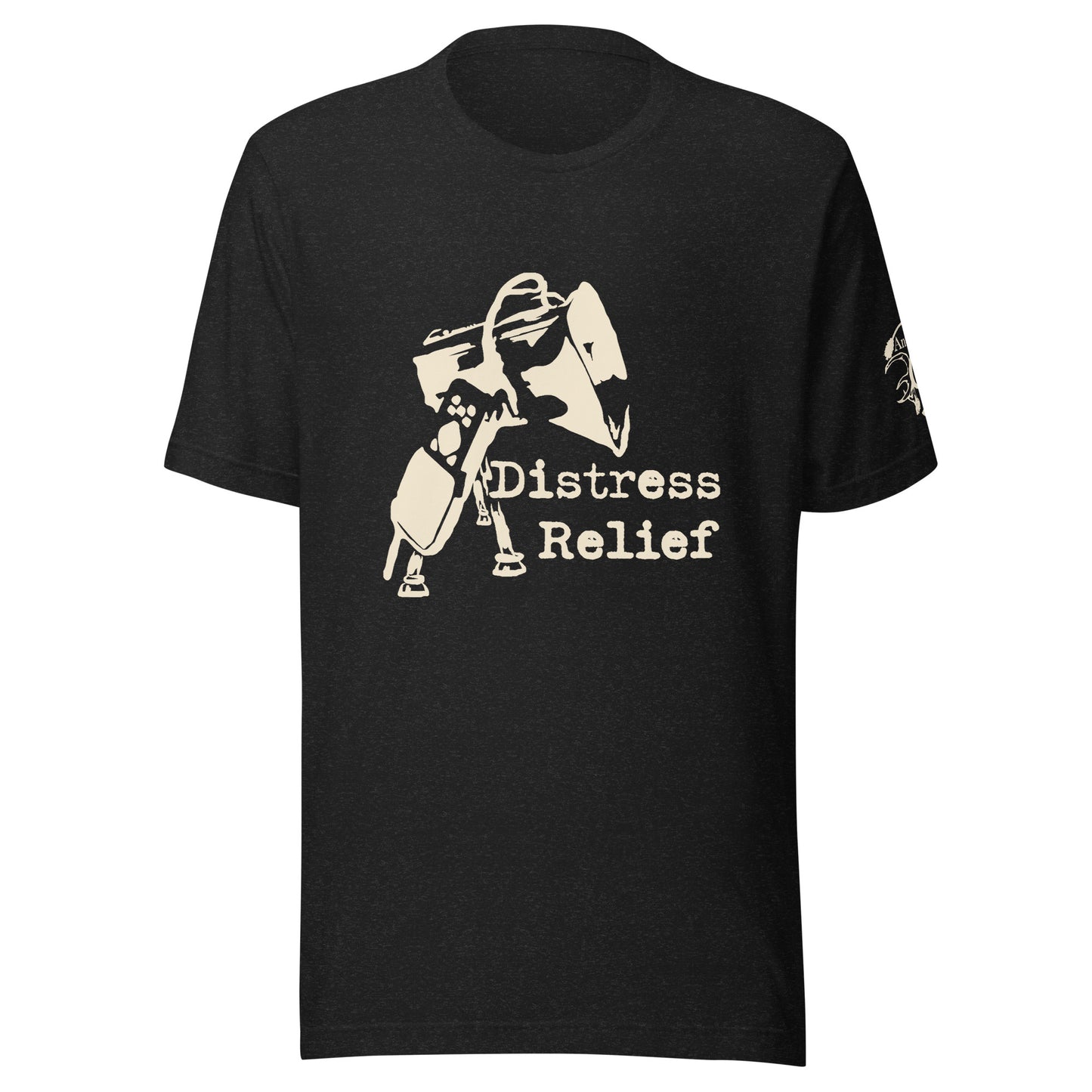 Distress Relief T-Shirt Black