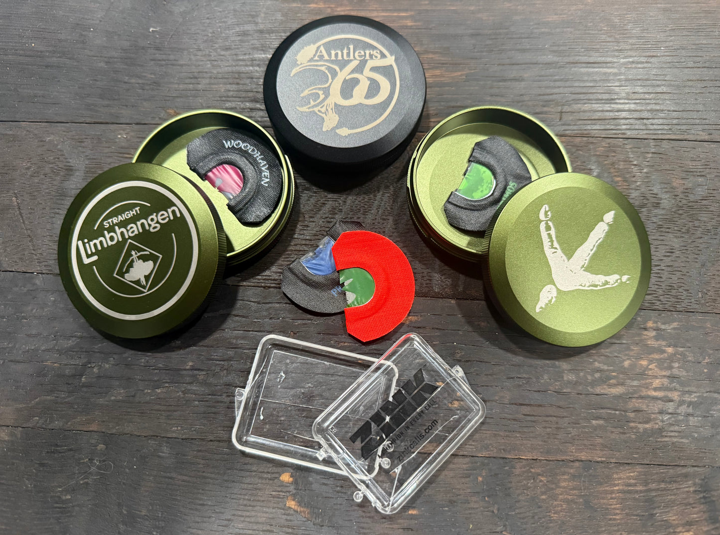 Metal Zyn Tobacco Tin / Turkey Call Holder – Hunting Laser-Engraved or Fully Custom | Antlers365