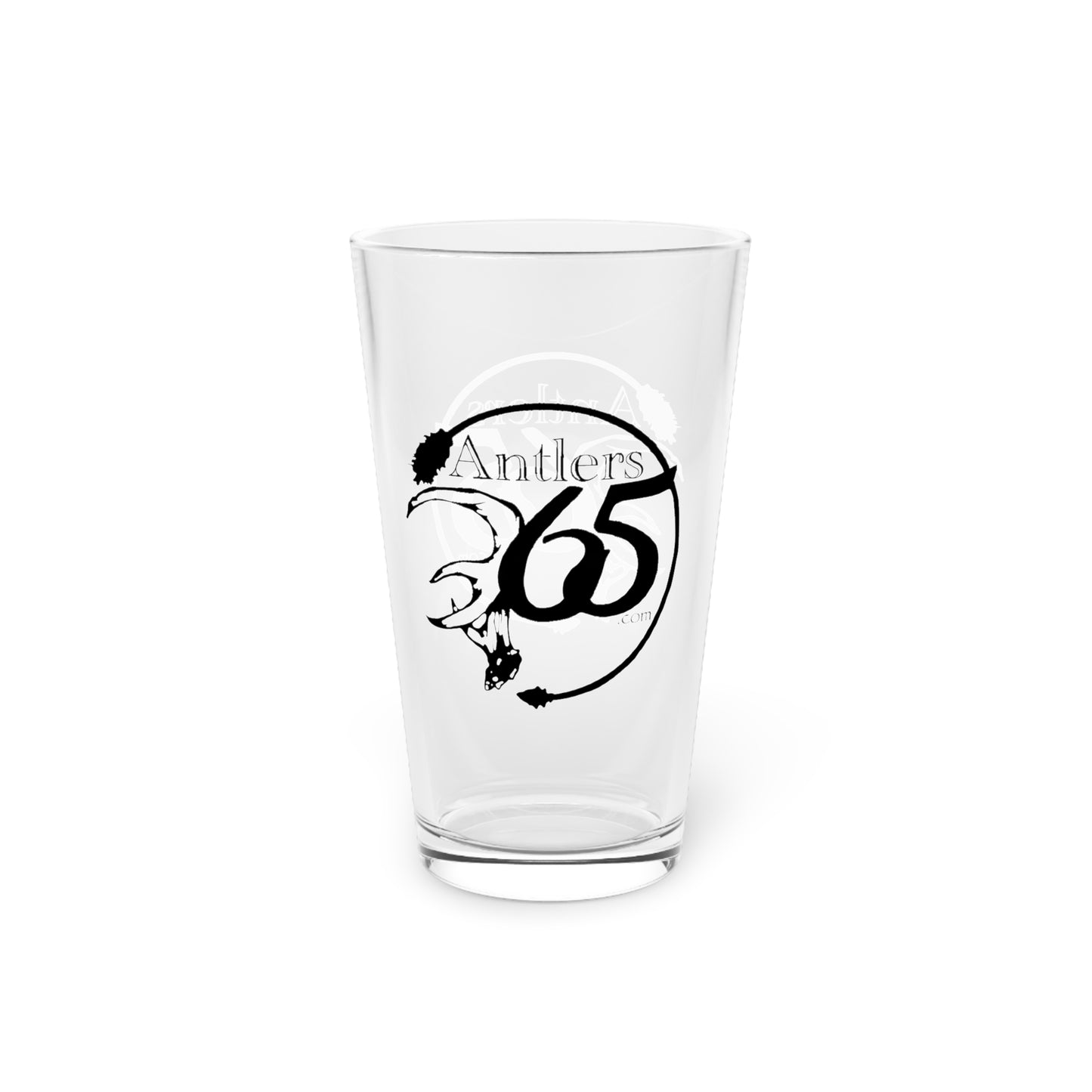 Antlers 365 Pint Glass, 16oz